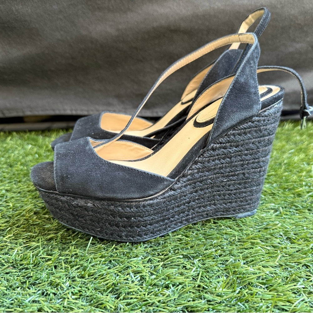 Zara espadrille wedges. Size 5.5